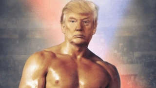 Twitter-Kanal: US-Präsident Donald Trump als Rocky