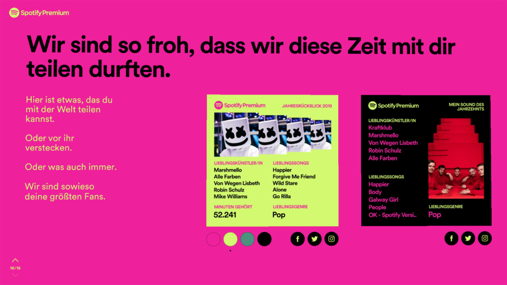 spotify wrapped 2019 ihr musikalischer jahresruckblick audio video foto bild