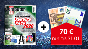 COMPUTER BILD im Abo lesen und 70-Euro-Geldprämie erhalten