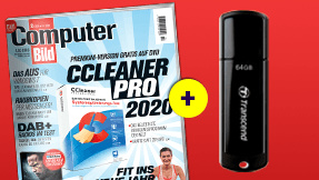 COMPUTER BILD testen und gratis 64 GB USB-Stick sichern!