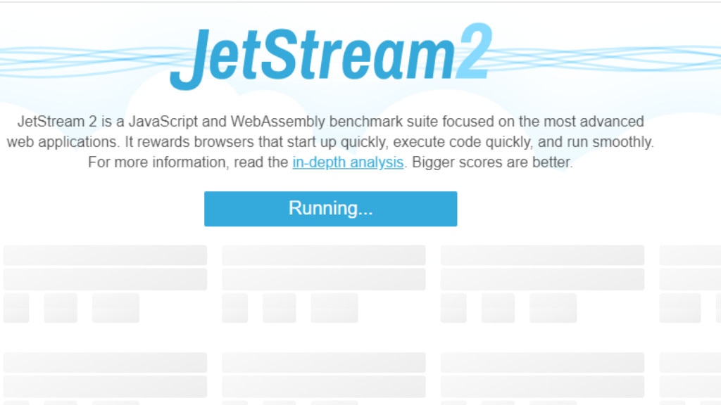 JetStream (JavaScript und WebAssembly)