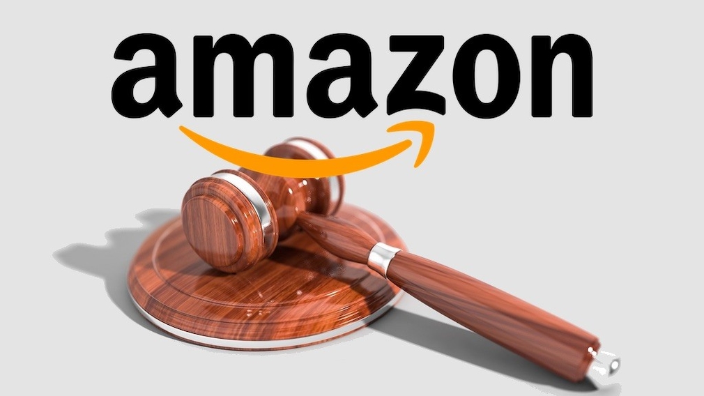 Richterhammer mit Amazon-Logo