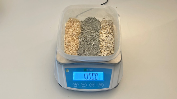 Akkusauger im Test, 100 Gramm Schmutz