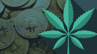 Bitcoin mit Cannabis