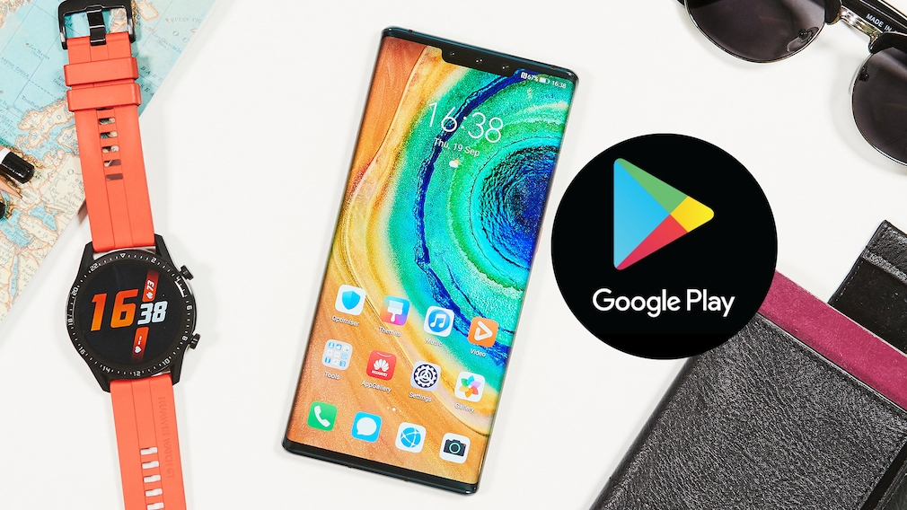Huawei-Smartphones unsicher! Google spricht Warnung aus Googles Play Store auf dem Mate 30 Pro und anderen Huawei-Neuheiten. Möglich, aber nicht sicher, sagt auch Google. 