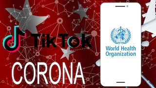 TikTok: Die WHO warnt vor Verschwörungstheorien