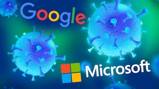 Microsoft und Google gegen Corona