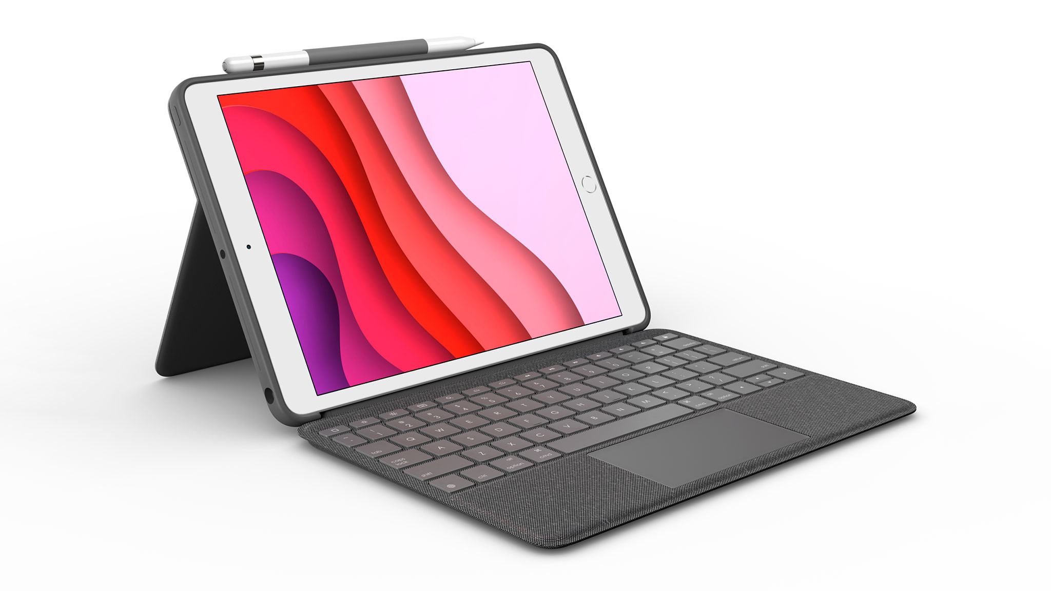Logitech Combo Touch: Tastatur-Hülle mit Touchpad für iPads - COMPUTER BILD