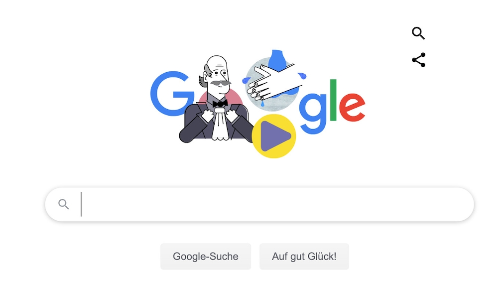 Google Doodle: Ignaz Semmelweis