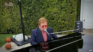 Elton John Wohnzimmerkonzert