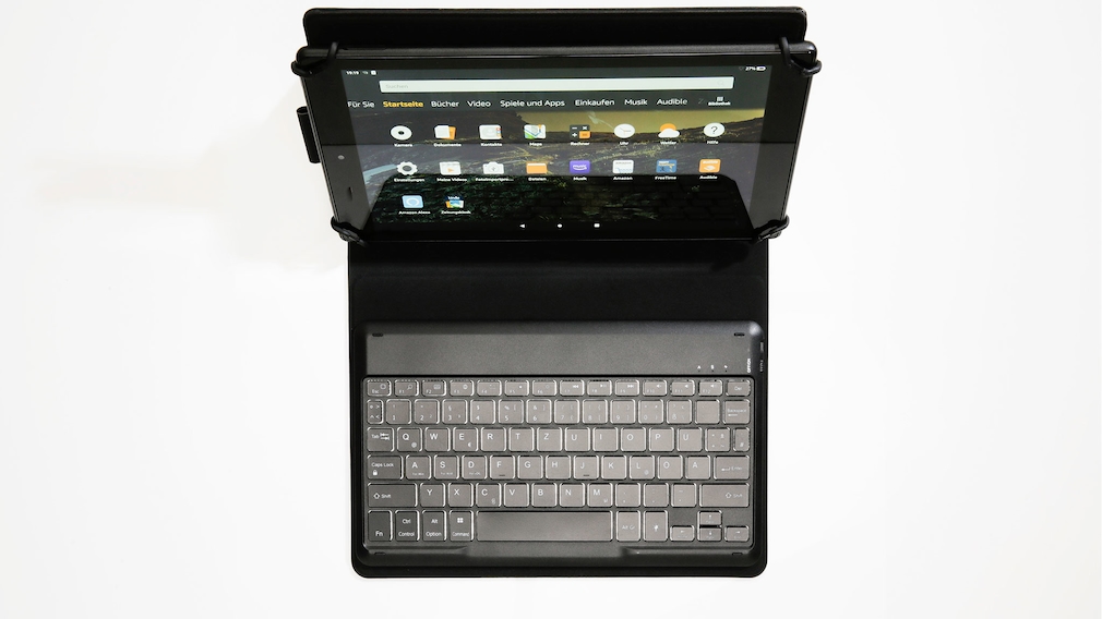 Jelly Comb keyboard with the Amazon Fire HD 10