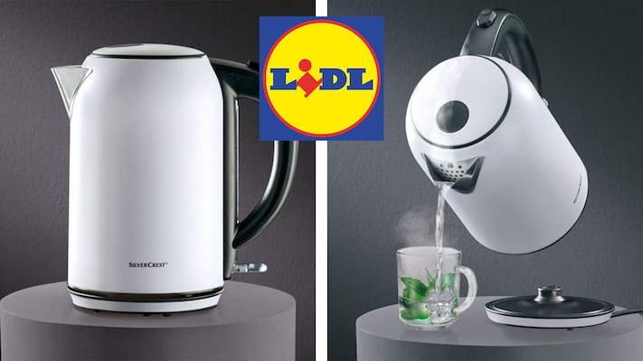 Heiß? Lidl-Wasserkocher von SIlvercrest im Angebot
