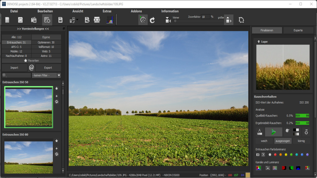 Denoise Projects 2 – Kostenlose Vollversion