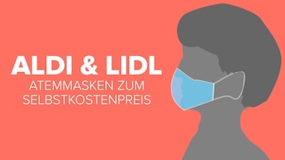 Mundschutz: Günstiges Angebot von Aldi & Lidl