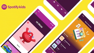 Spotify: Kids-App mit Logo