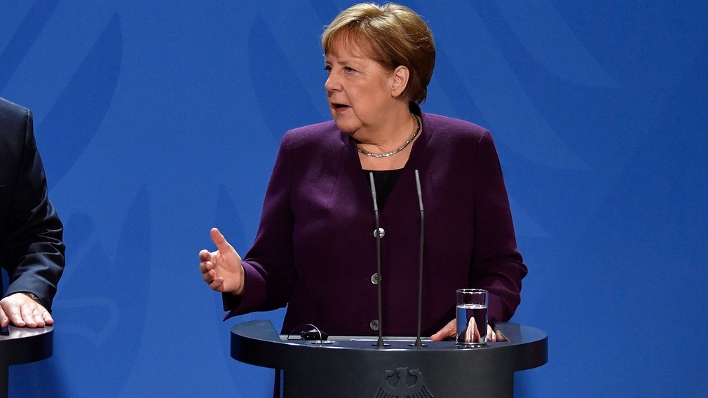 Angela Merkel auf 11. Integrationsgipfel