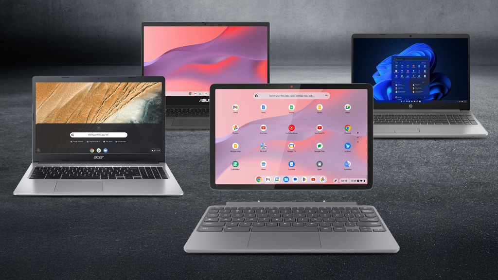 Aaron Foster/Getty Images, HP, Asus, Lenovo, Acer