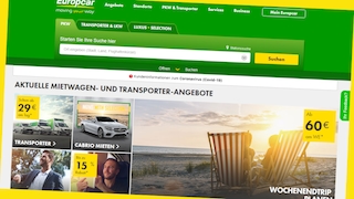 Europcar-Gutschein: 16 Euro Mietwagenrabatt erhalten