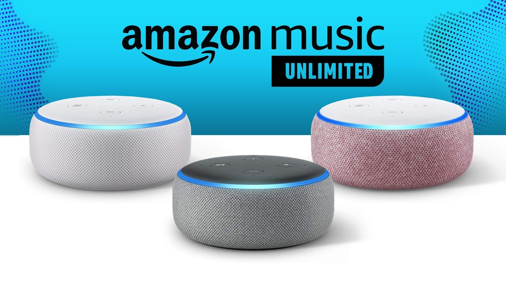 Amazon Music Unlimited: Für 2 Monate anmelden, Echo Dot für 9,99 Euro sichern Den Echo Dot gibt es in Anthrazit, Hellgrau, Sandstein und Lila. 