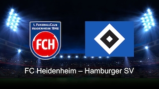 FC Heidenheim gegen Hamburger SV