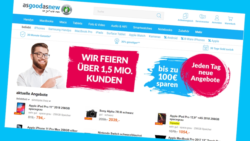 Refurbished: Jetzt Technik-Produkte 20 Euro günstiger - COMPUTER BILD