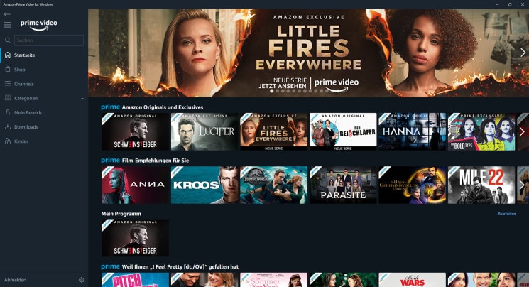 Amazon: Prime Video jetzt als Windows-10-App verfügbar - COMPUTER BILD