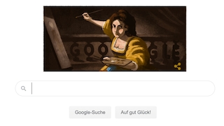 Google Doodle: Artemisia Gentileschi