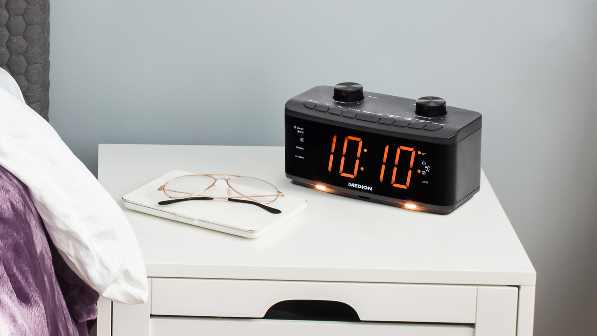 Medion Life P66173 Uhrenradio mit RDS bei Aldi AUDIO