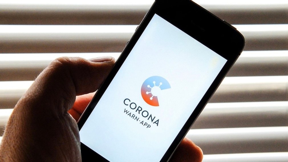 Corona-Warn-App auf Handy