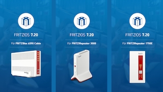 FritzOS 7.20 für Router und Repeater