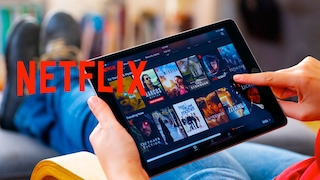 Netflix-Streaming-Angebot auf einem Tablet