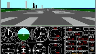 Flugsimulator von 1988