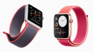 Apple Watch 3 und Apple Watch 5