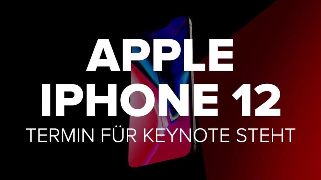 KeynoteTermin durchgesickert Wann zeigt Apple das iPhone 12