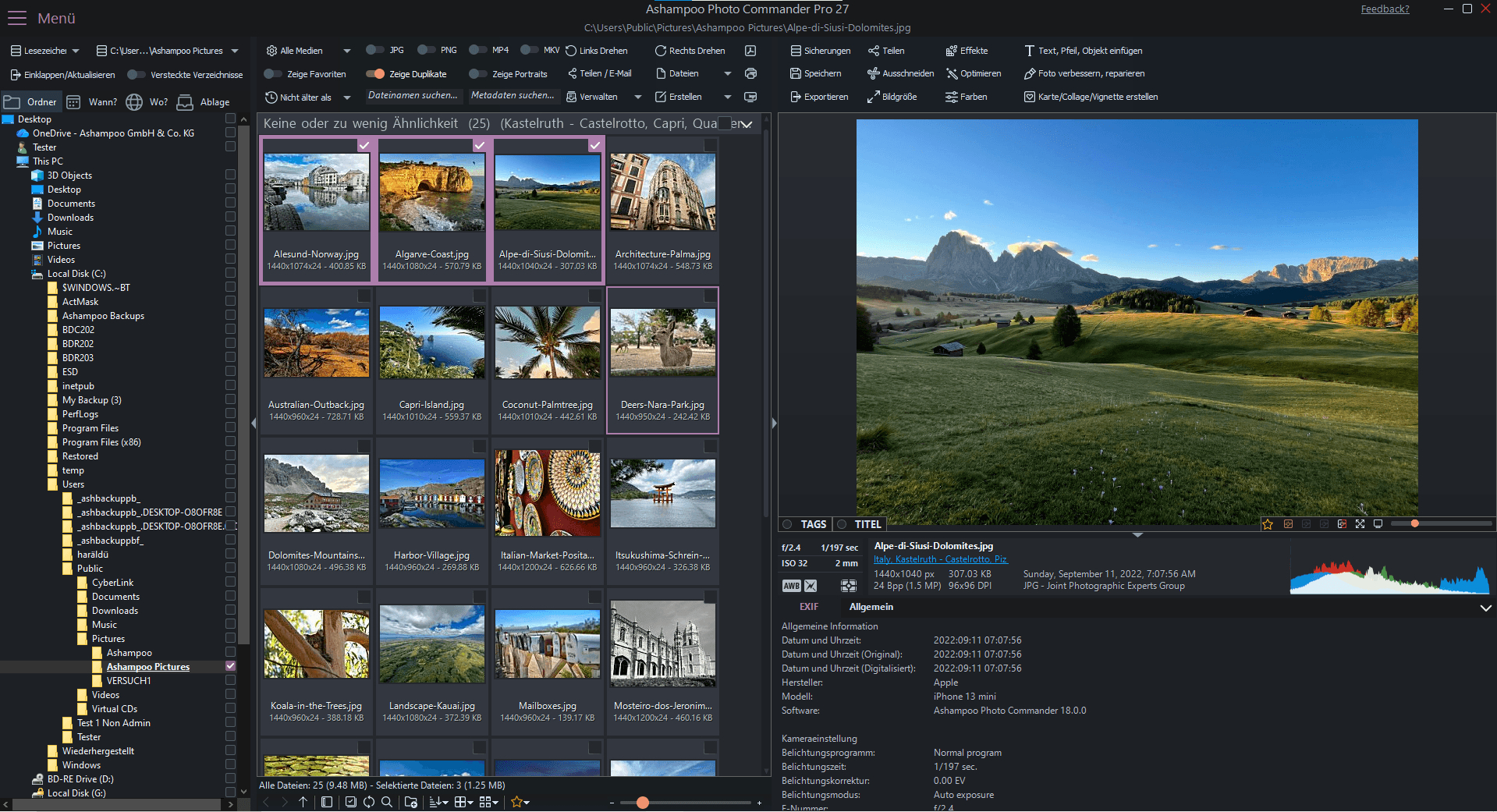 Ashampoo Photo Commander Pro 27 - Download - COMPUTER BILD