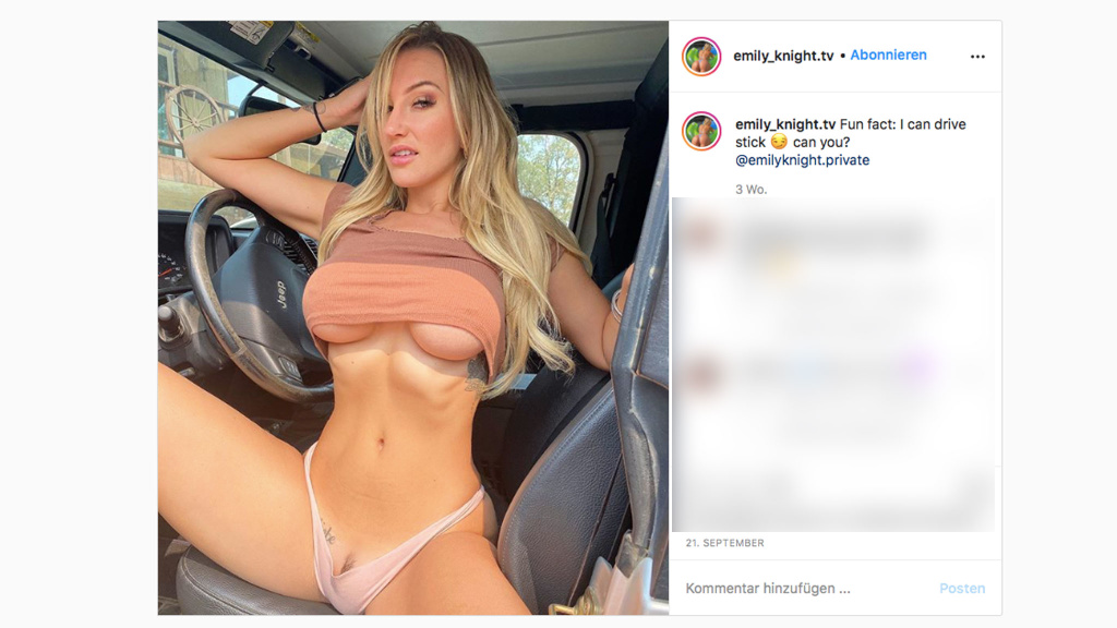 Brüste, Underboob und mehr: Dieser Instagram-Star überschreitet Grenzen.