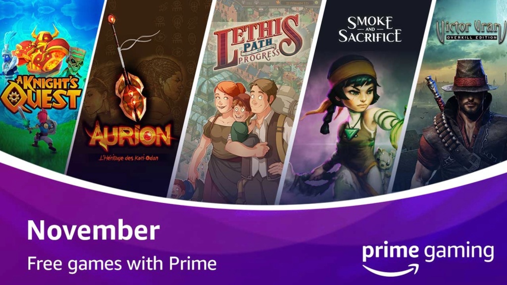 Amazon Prime Gaming: Gratis-Spiele und Extras im November ...