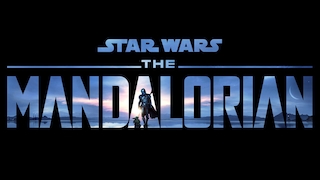 Schriftzug: Star Wars The Mandalorian