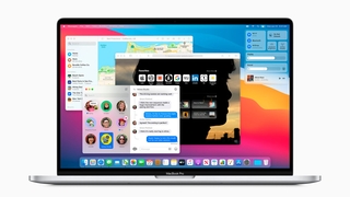 macOS Big Sur läuft auf einem Mac