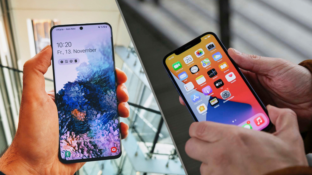 Apple iPhone 12 vs. Samsung Galaxy S20: Der (unnötige) Vergleich - COMPUTER  BILD