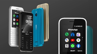 Nokia 6300 4G und Nokia 8000 4G