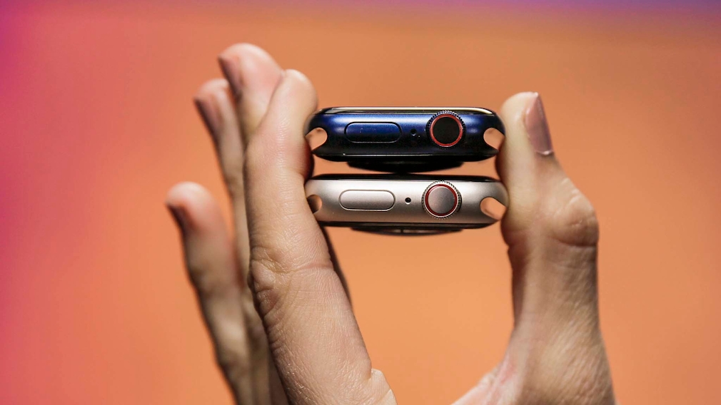 Apple Watch 7 und 6 Knöpfe