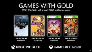 Games with Gold im Dezember 2020