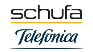 Logo Schufa und Telefónica