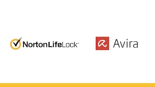 Logos von Norton und Avira