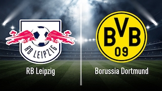 RB Leipzig gegen Borussia Dortmund