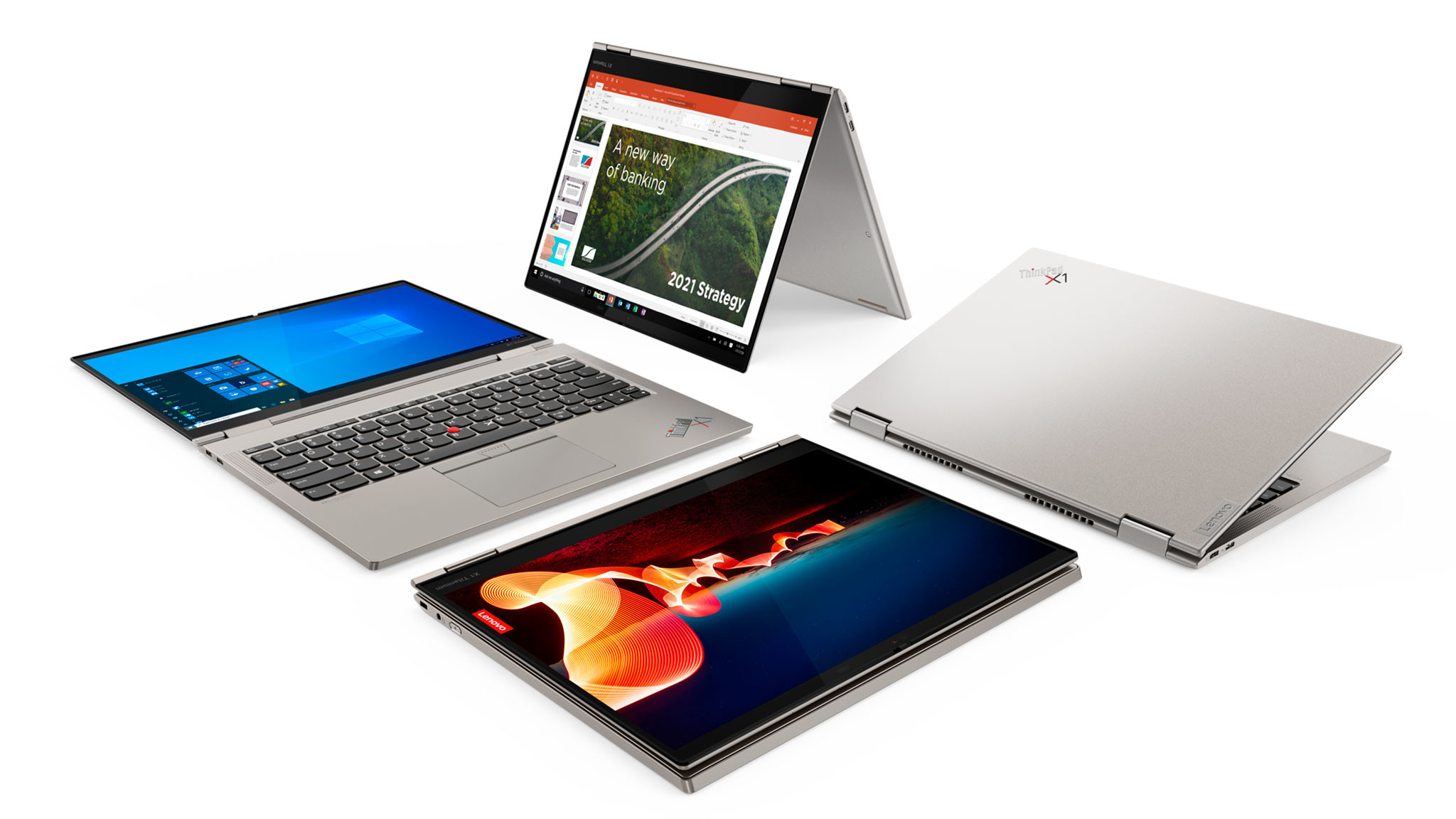 Lenovo Thinkpad X1 Titanium Yoga Computer Bild
