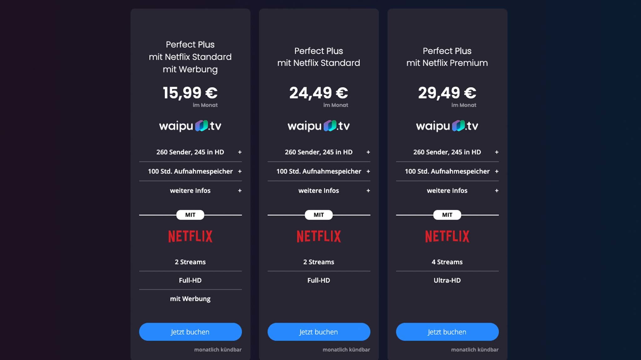 waipu.tv wird teurer: Für dieses Paket gibt es schon bald eine saftige  Preiserhöhung