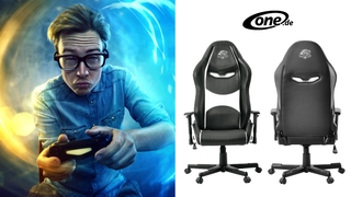 ein One Gaming Chair Snow von One.de.