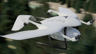 Eine Drohne von Wingcopter